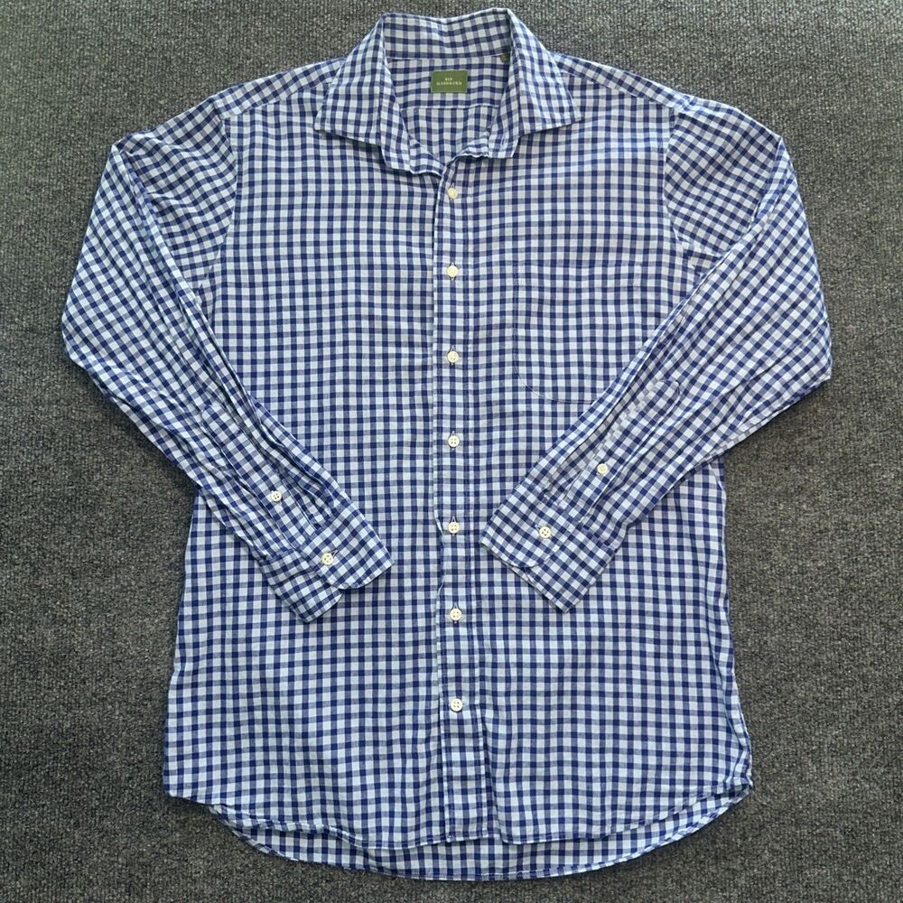 Sid Mashburn Check Dress Shirt Men’s Medium